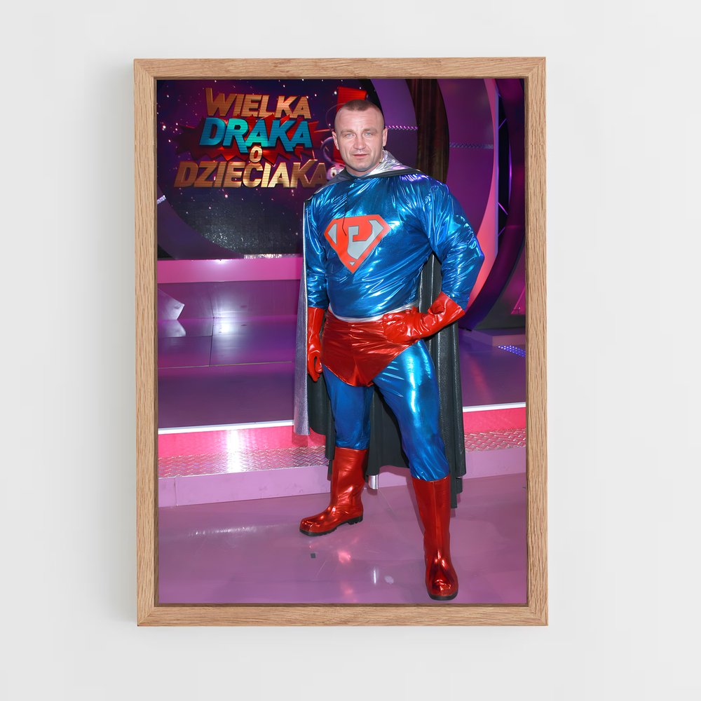 Poster Superman Pudzianowski – affiche Powerlifting (vue 4)